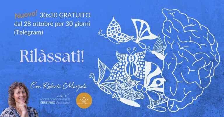 30x30 rilassati fondazione roberta marzola